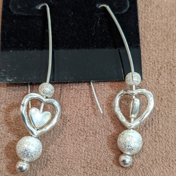 Pierced Earrings using Shepherds Hook NWT Handmade - Picture 2 of 3